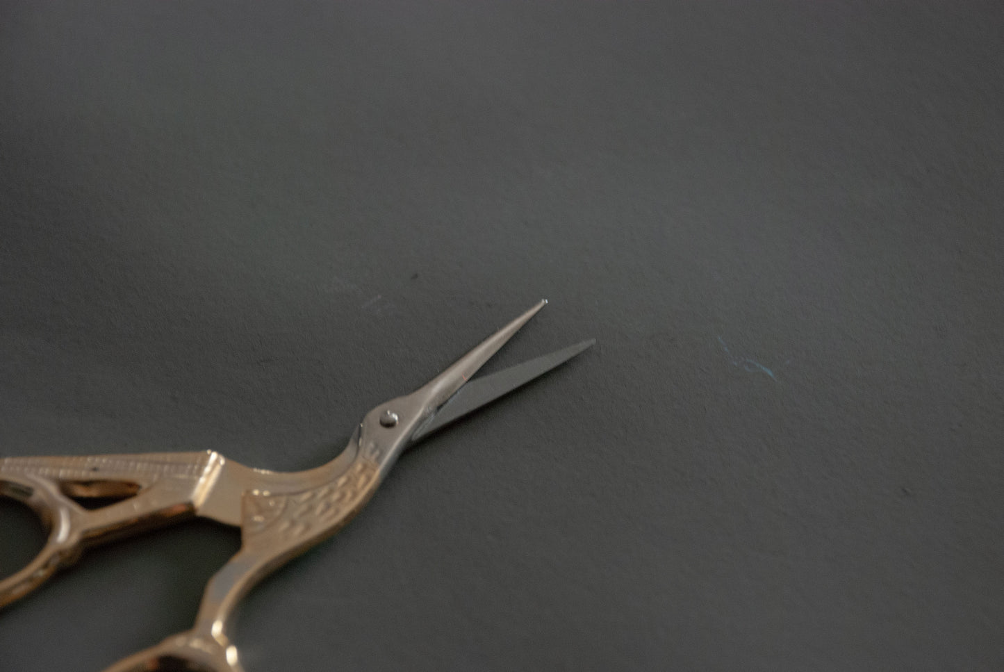 Gold Plated Stork Scissors