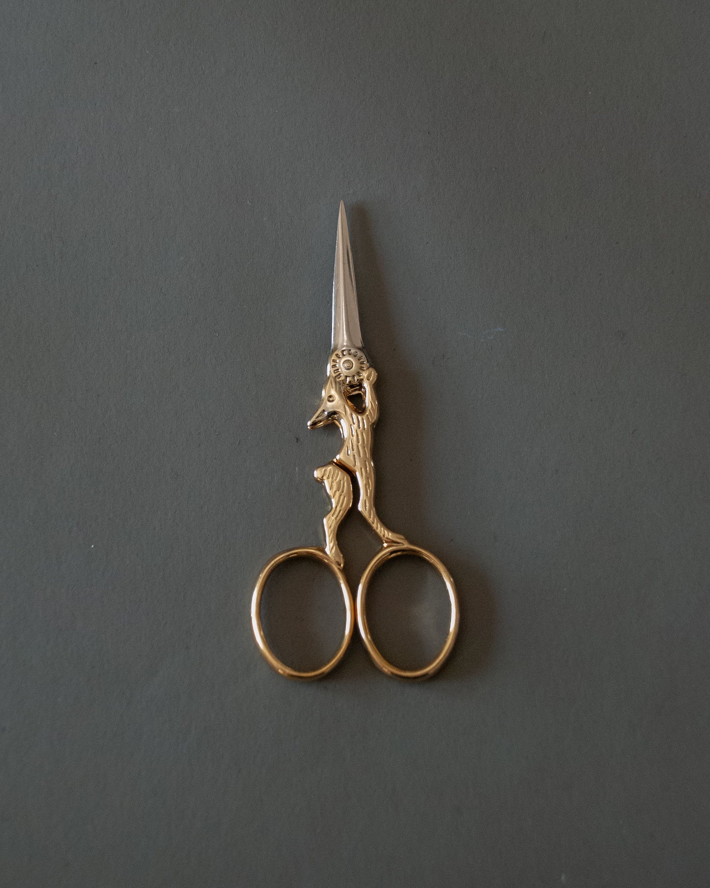 Gold Plated Rabbit Scissors