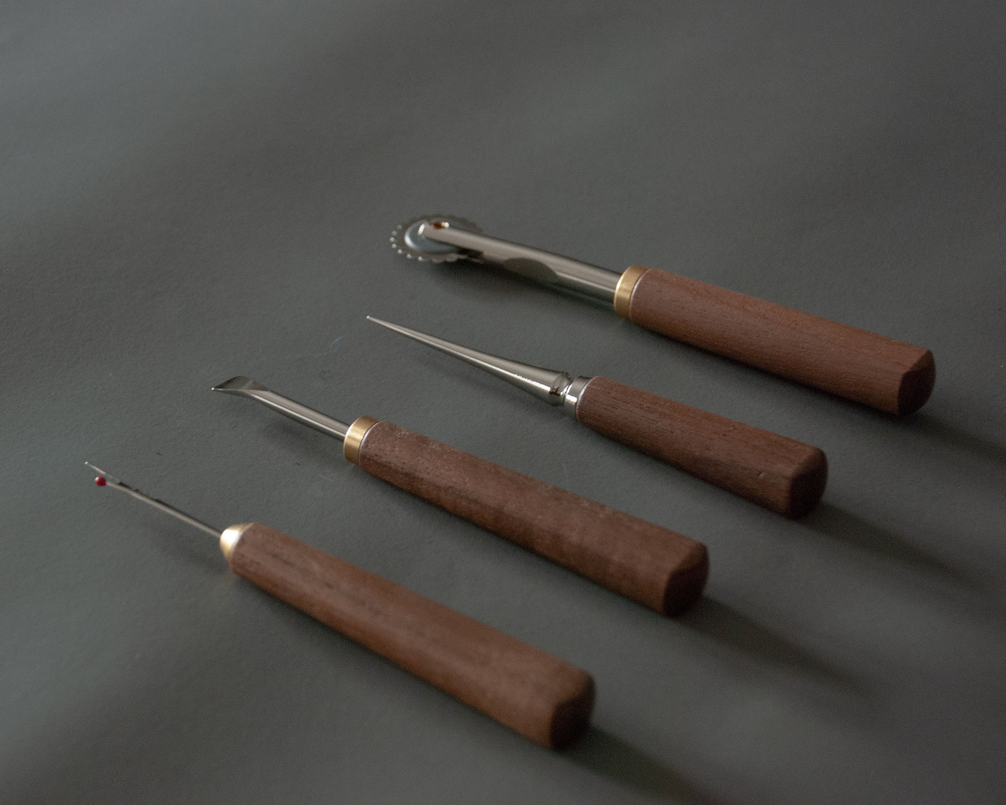 Walnut Sewing Set