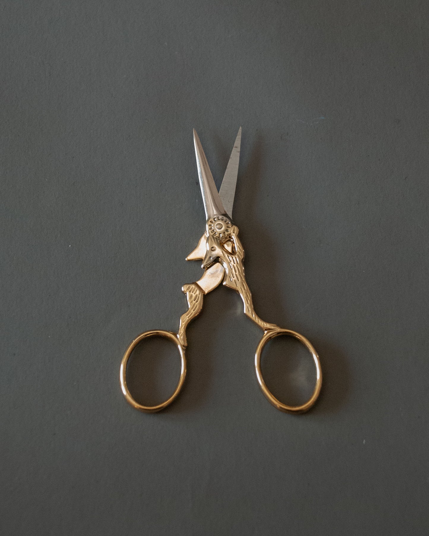 Gold Plated Rabbit Scissors