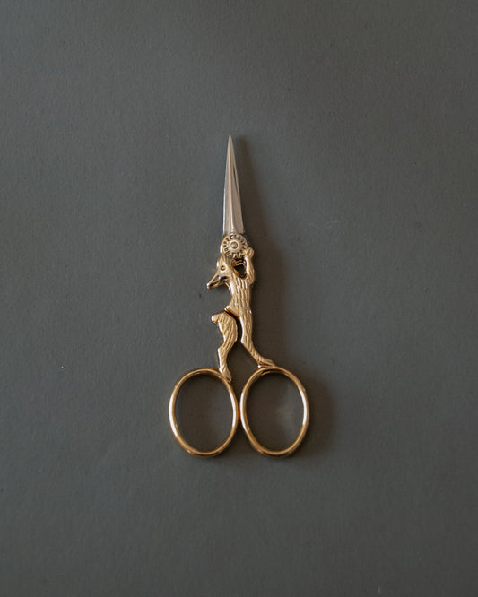 Gold Plated Rabbit Scissors