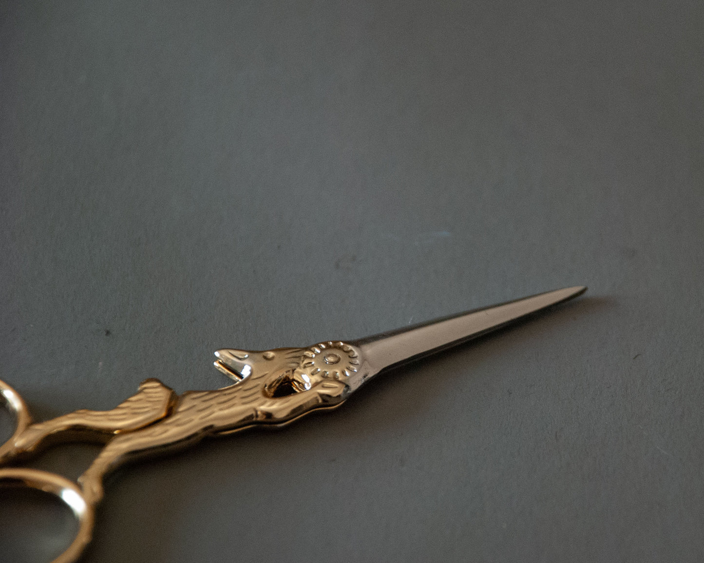 Gold Plated Rabbit Scissors