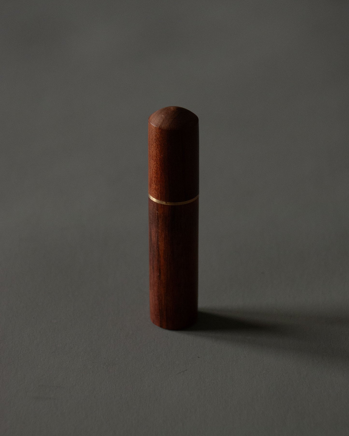 Walnut + Brass Needle Case